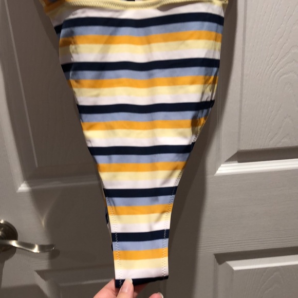 Cupshe | NWT Striped One Piece Bathing Suit - Picture 10 of 15